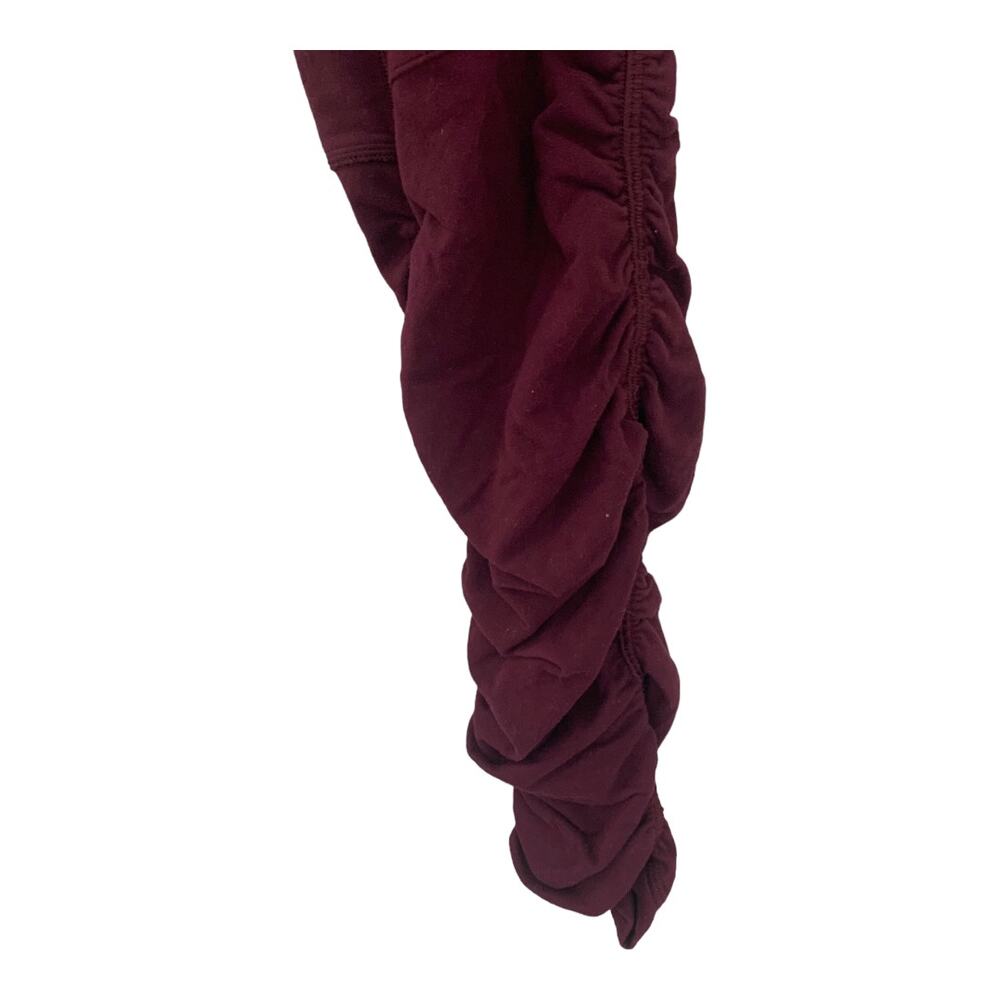 Lululemon Ready To Rulu Tight Leggings in Maroon SZ 10 - Picture 4 of 9